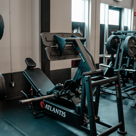 Atlantis machines at Iron Lore Gym, Beaumont, AB