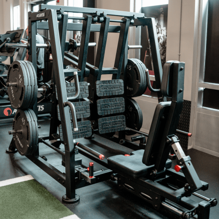 Atlantis machines at Iron Lore Gym, Beaumont, AB