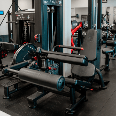 Atlantis machines at Iron Lore Gym, Beaumont, AB