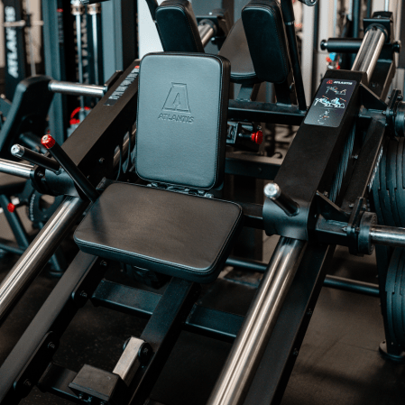 Atlantis machines at Iron Lore Gym, Beaumont, AB