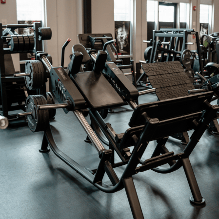 Atlantis machines at Iron Lore Gym, Beaumont, AB