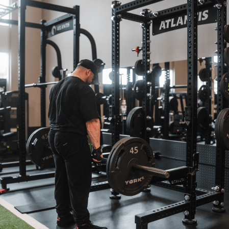 Atlantis machines at Iron Lore Gym, Beaumont, AB