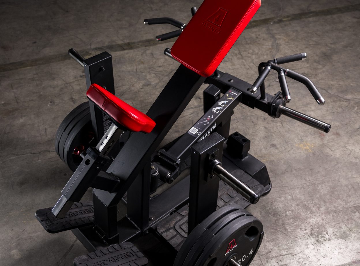 Incline T-Bar Row PW625, seen from above