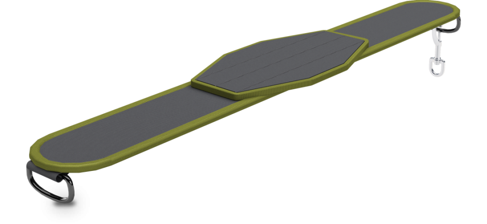 Dipping strap with welded chain, view 1