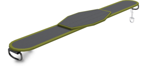 Dipping strap with welded chain