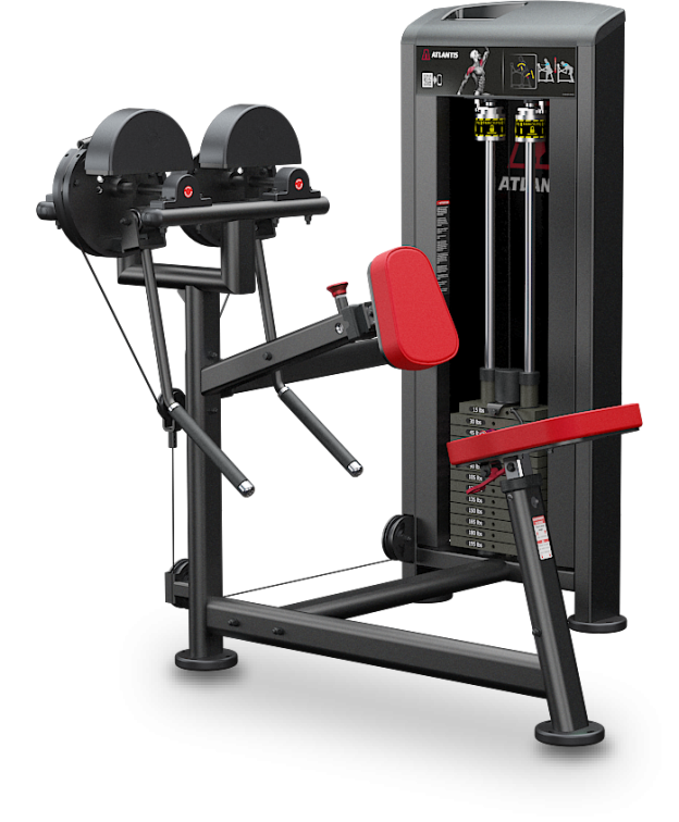 Seated side / Rear deltoid, view 1