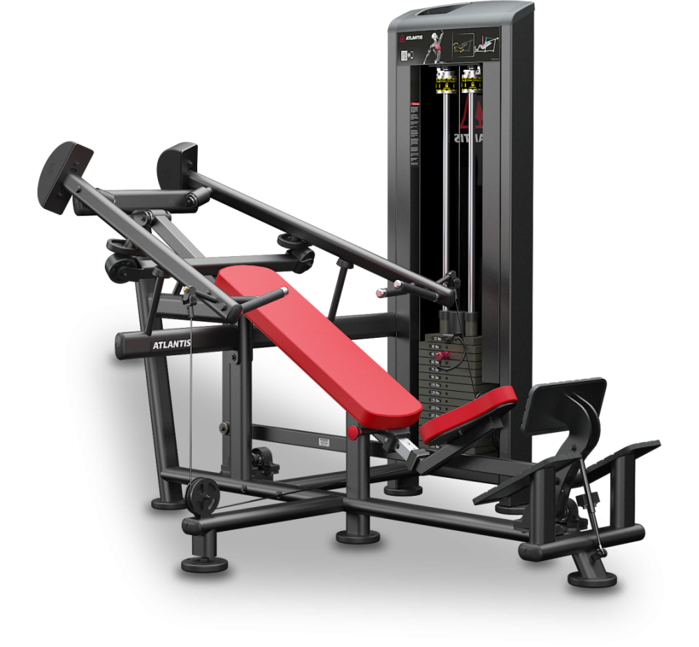 Incline Converging Chest Press, view 1