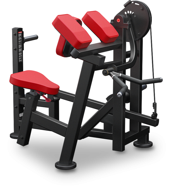 Preacher curl, view 1