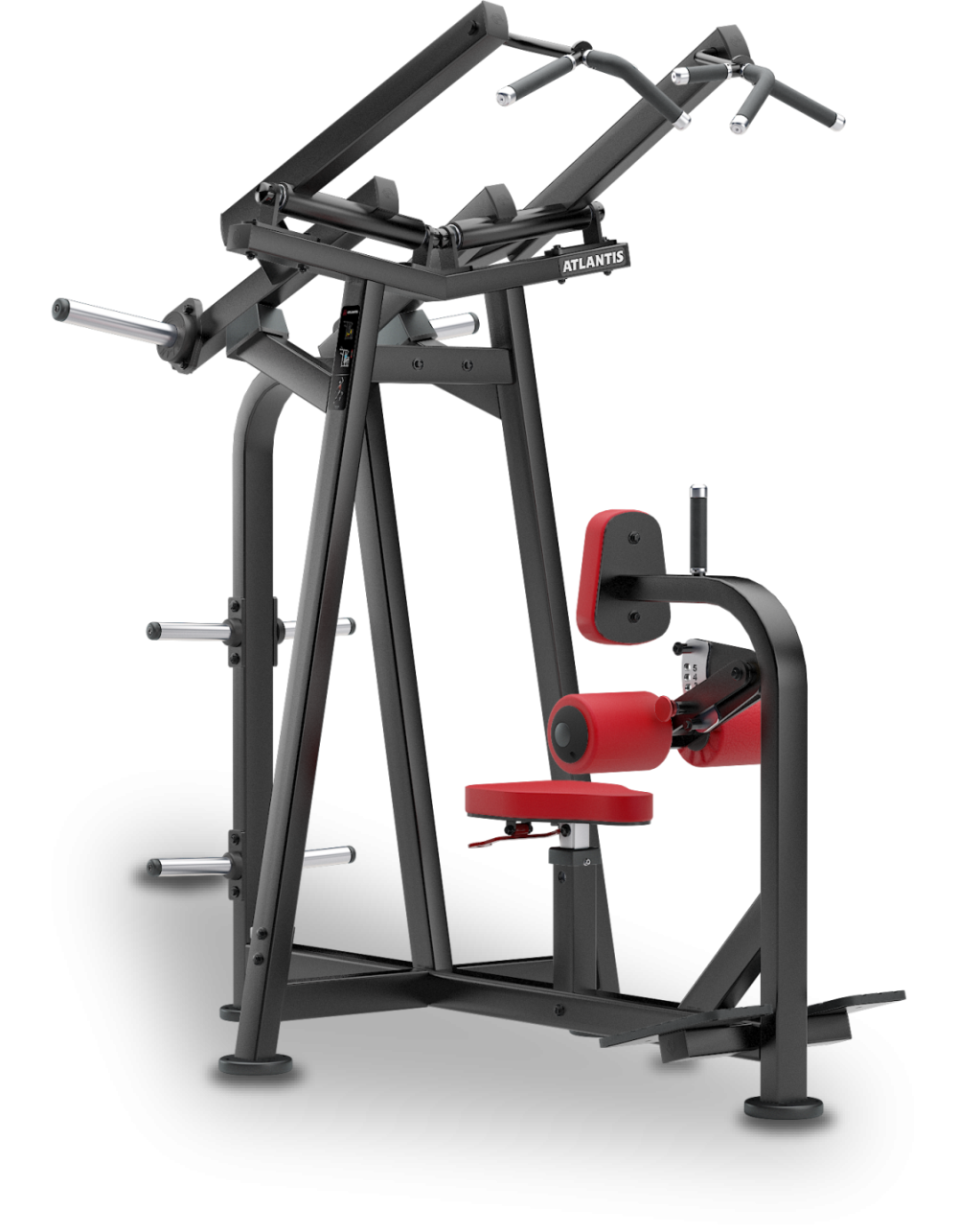 Front pulldown, view 1