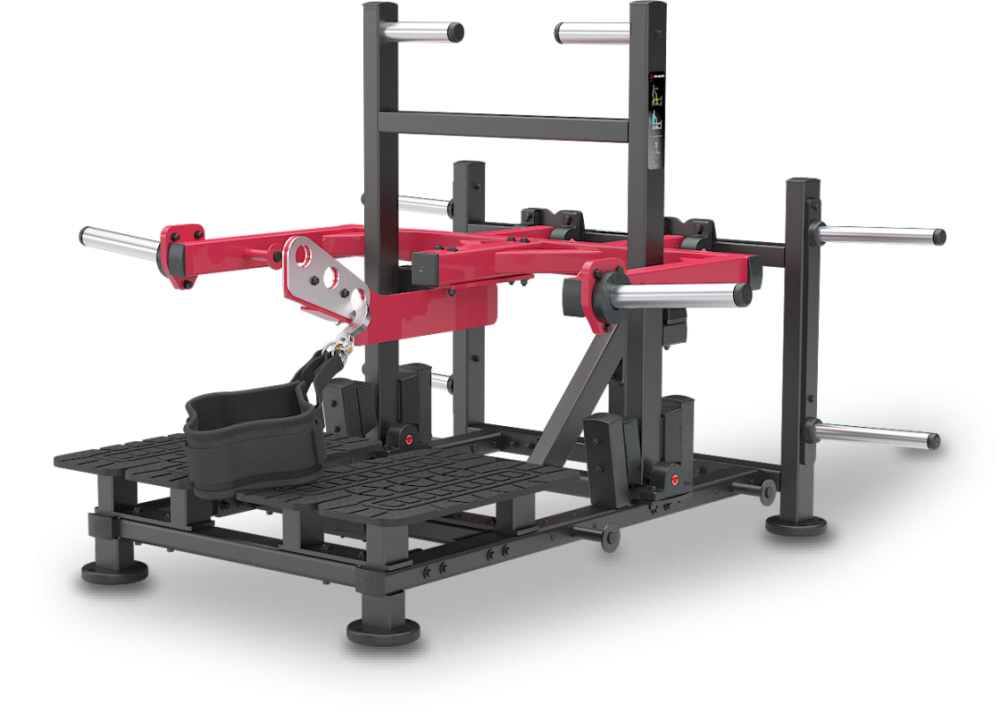 Belt squat, view 1