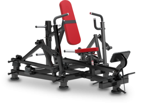 Decline vertical chest press