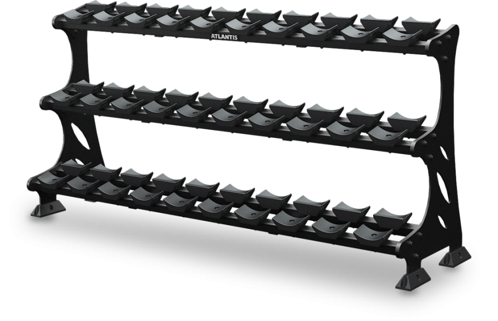 Dumbbell rack (15 Pairs), view 1