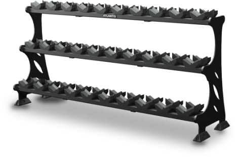 Hex dumbbell rack (15 Pairs)