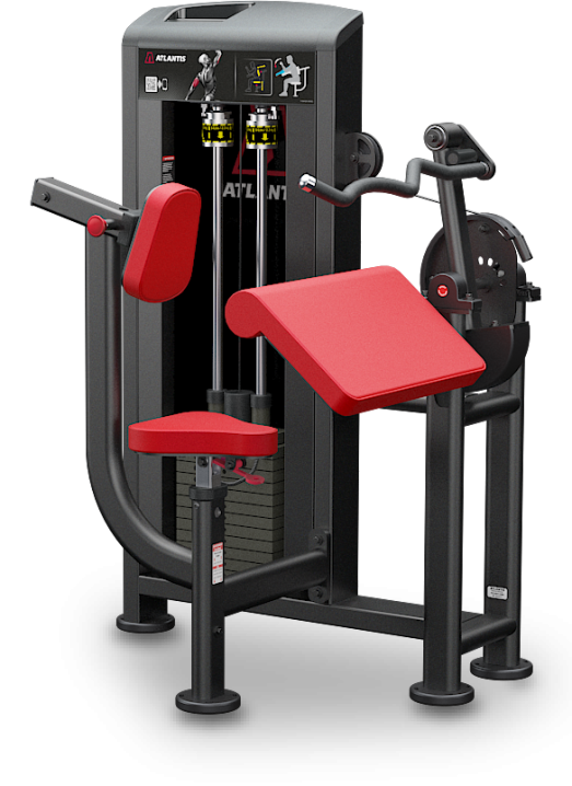 Triceps extension, view 1