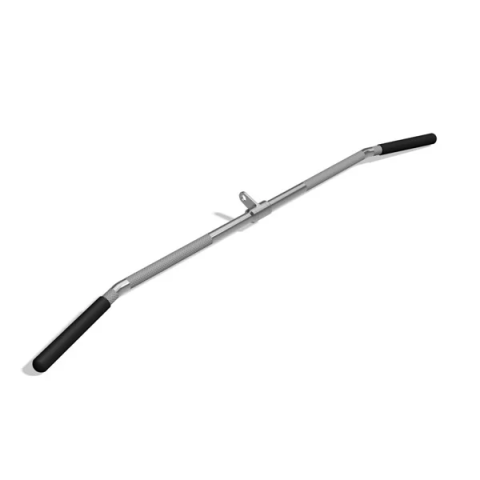 Revolving solid pro-style lat bar