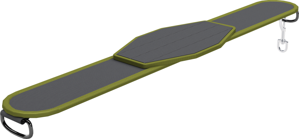 Dipping strap with welded chain, view 1