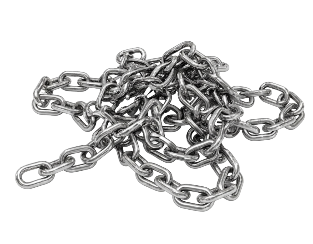 Steel chain, view 1