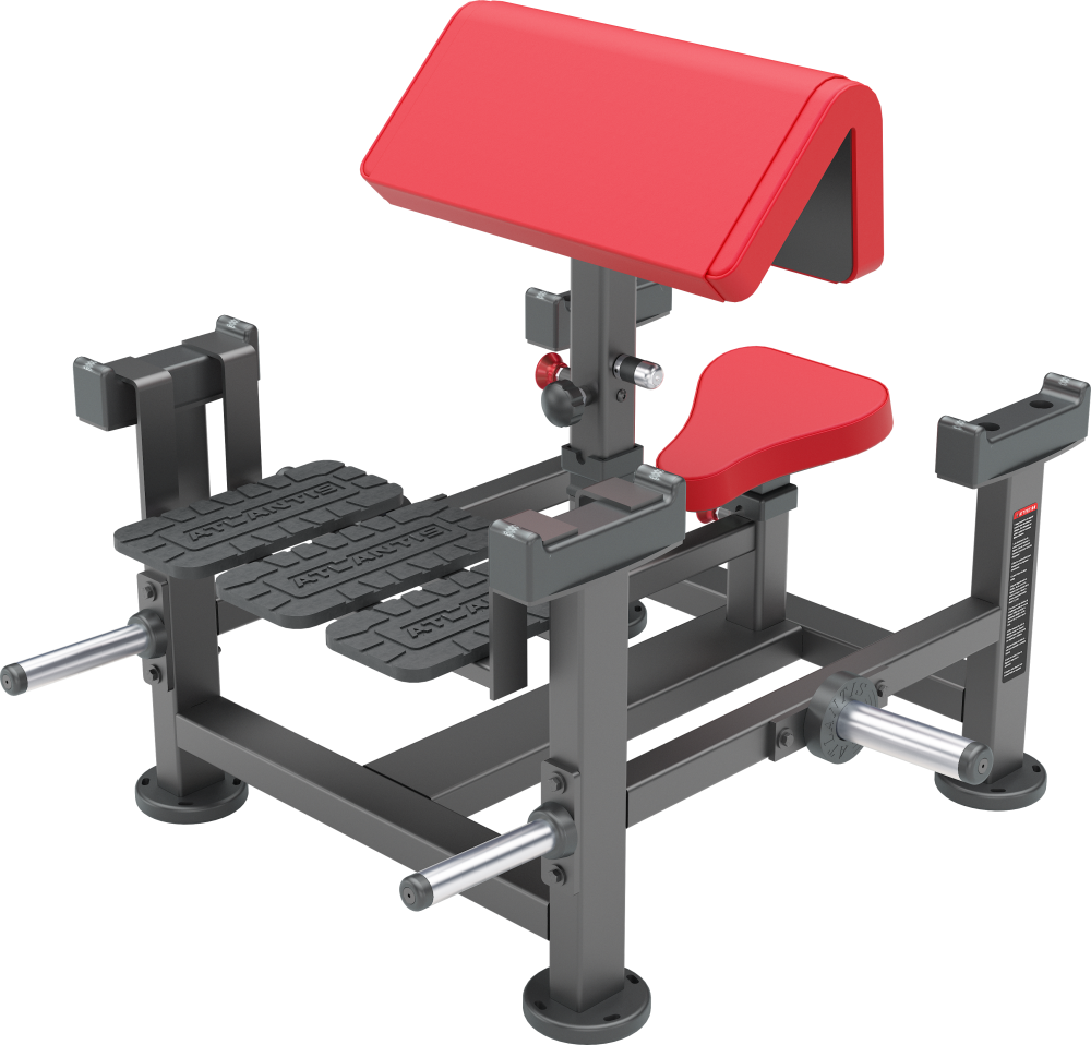 Poliquin seated preacher curl, view 1