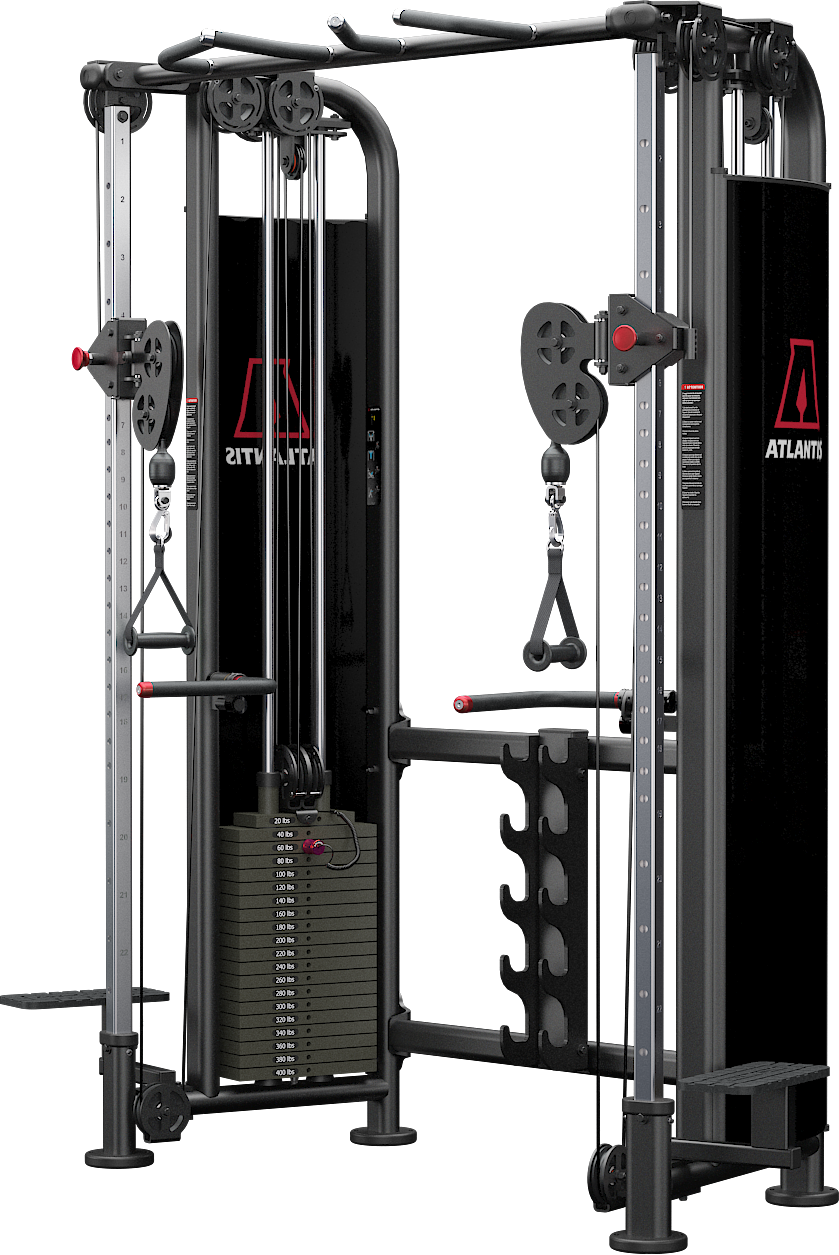 Dynamic functional training system, view 1
