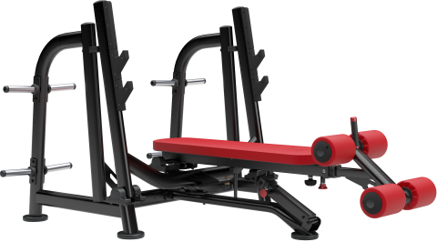 Olympic flat / Decline bench press (with pivot)