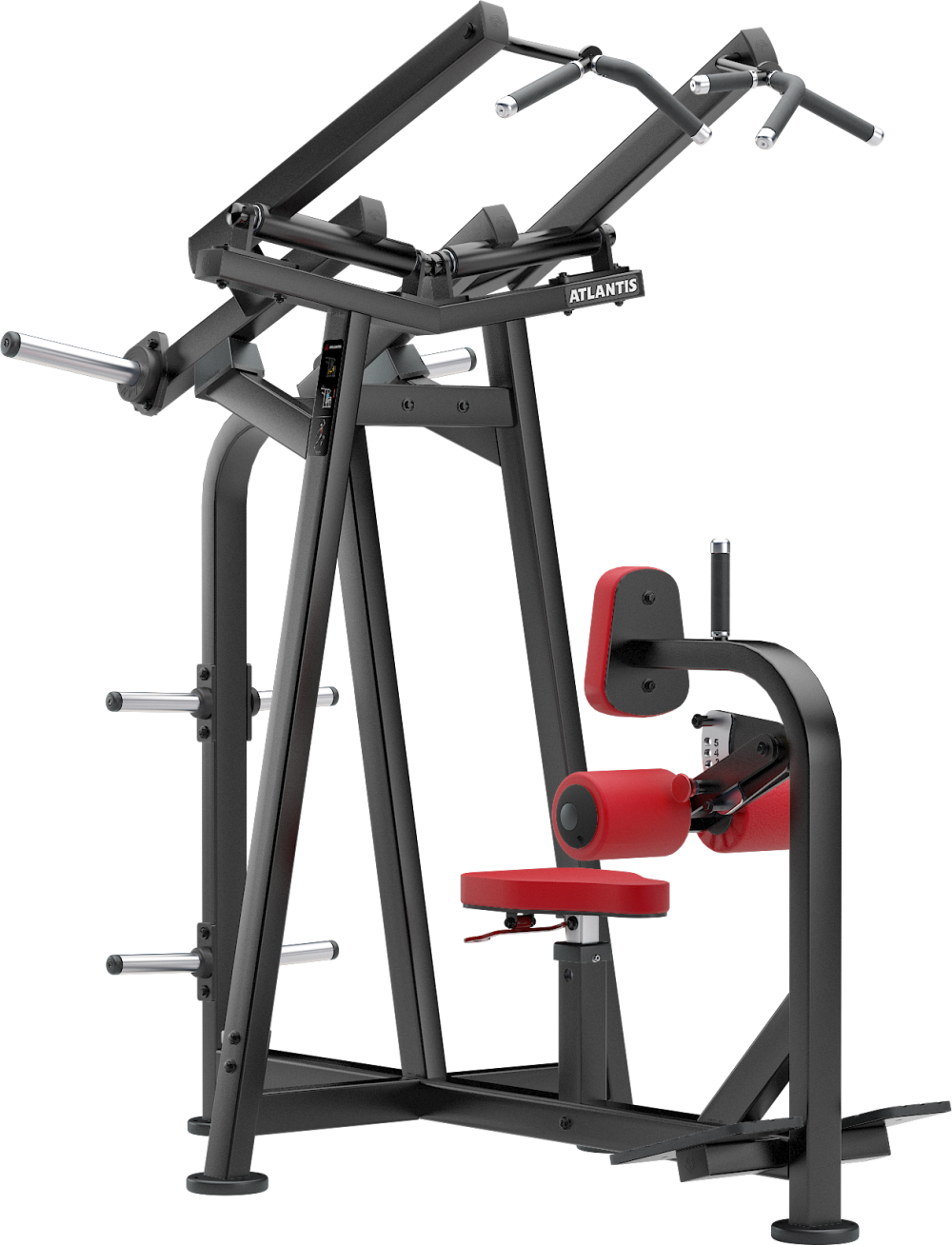 Front pulldown, view 1