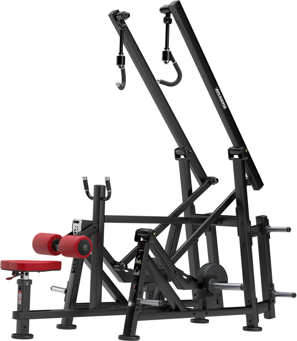 Unilateral Lat Pulldown, view 1
