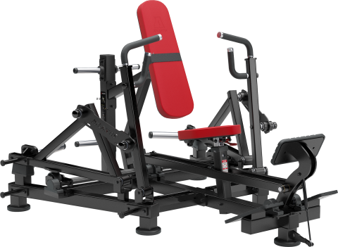 Decline vertical chest press