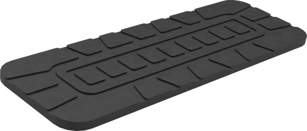 Heel raise platform, view 1