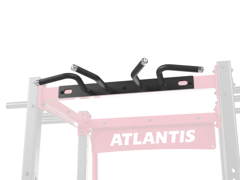 Four handle pull-up bar