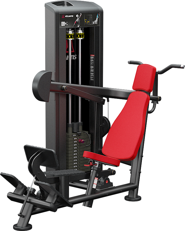 Overhead triceps, view 1
