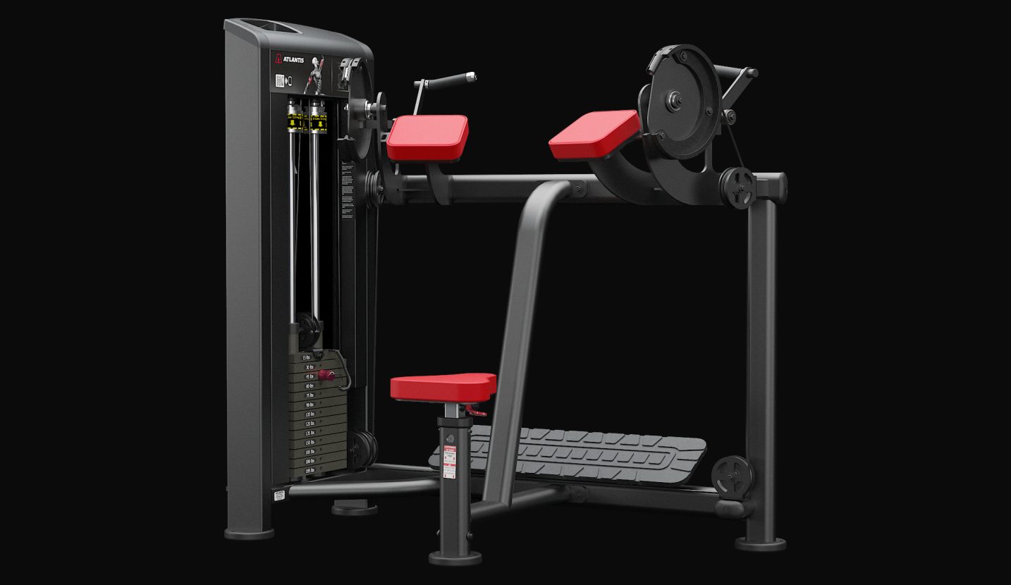 Horizontal biceps isolator