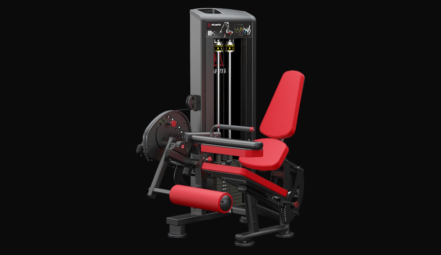 Seated leg curl