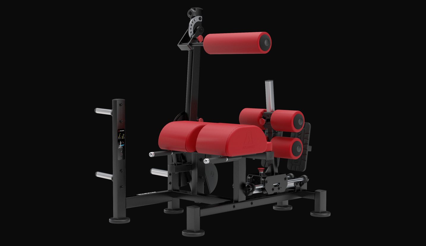 Assisted glute and ham developer